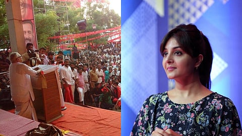 പേരിനെ ശരിയടയാളമാക്കിയ നേതാവാണ് വിഎസെന്ന് മഞ്ജു വാര്യർ