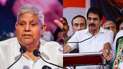 ജഗ്ദീപ് ധൻകഡ്, കെസി വേണുഗോപാൽ