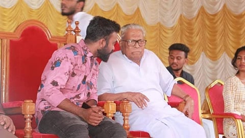 V S Achuthanandan and Sarath Appani