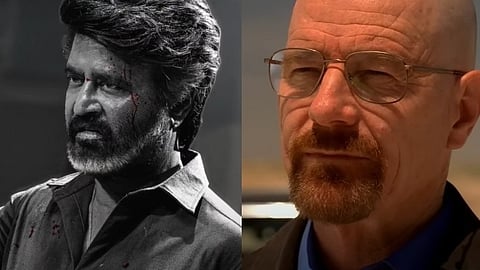 Rajinikanth and Bryan Cranston