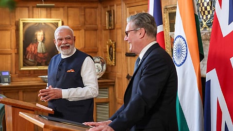 ഇന്ത്യ-ബ്രിട്ടൻ വ്യാപര കരാർ 