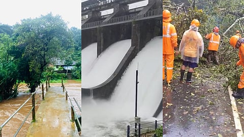 മഴക്കെടുതി, ഡാമുകൾ തുറക്കുന്നു