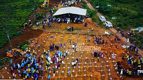 പുത്തുമലയിലെ ശ്മശാന ഭൂമി