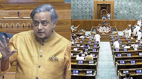 ചർച്ചയില്‍ പങ്കെടുക്കുന്നവരുടെ കോൺഗ്രസ്  പട്ടികയിൽ ശശി തരൂർ ഇല്ല