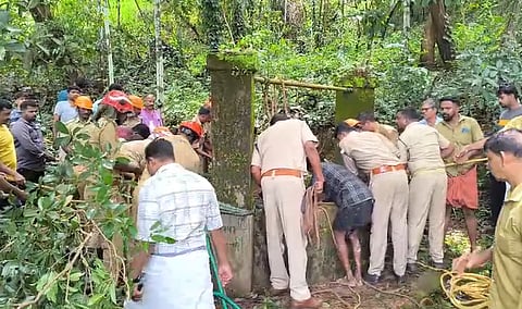  ഫയർഫോഴ്സിൻ്റെ രക്ഷാദൗത്യം
