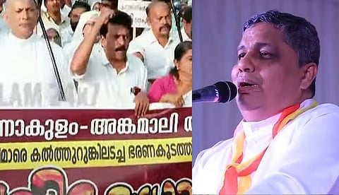 കേക്കും ലഡുവും തന്നതുകൊണ്ട് സുവിശേഷത്തിന്റെ ആദര്‍ശം മറക്കില്ല, ലക്ഷ്യം കാണുന്നതുവരെ സമരം: ജോസഫ് പാംപ്ലാനി 