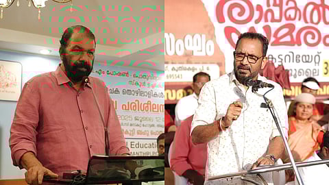 വി ശിവന്‍കുട്ടി, കെ. സുരേന്ദ്രന്‍