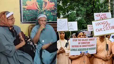 കന്യാസ്ത്രീകളുടെ അറസ്റ്റ്, ഒൻപത് ദിവസത്തെ നിയമപോരാട്ടം; കേസിൻ്റെ നാൾവഴികൾ ഇങ്ങനെ...