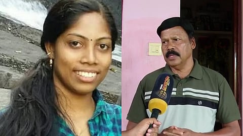 റീമ, പിതാവ് മോഹനന്‍