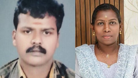 പ്രതി അജി, കൊല്ലപ്പെട്ട ശ്യാമ