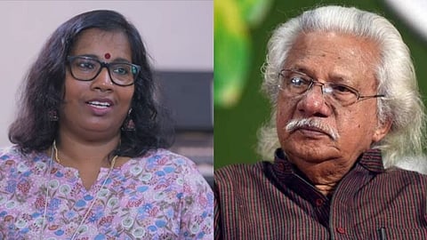 pushpavathi and adoor gopalakrishnan