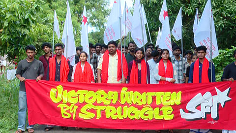 കണ്ണൂർ സർവകലാശാല തെരഞ്ഞെടുപ്പ്: തുടർച്ചയായ 26ാം തവണയും യൂണിയൻ നിലനിർത്തി എസ്‌എഫ്ഐ