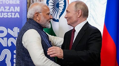 നരേന്ദ്ര മോദി, വ്ളാഡിമർ പുടിന്‍