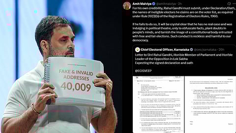 rahul gandhi Vote Chori