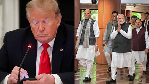 ഡൊണാൾഡ് ട്രംപിന്റെ തീരുവ ഭീഷണിക്ക് വഴങ്ങില്ലെന്ന് വ്യക്തമാക്കി ഇന്ത്യ