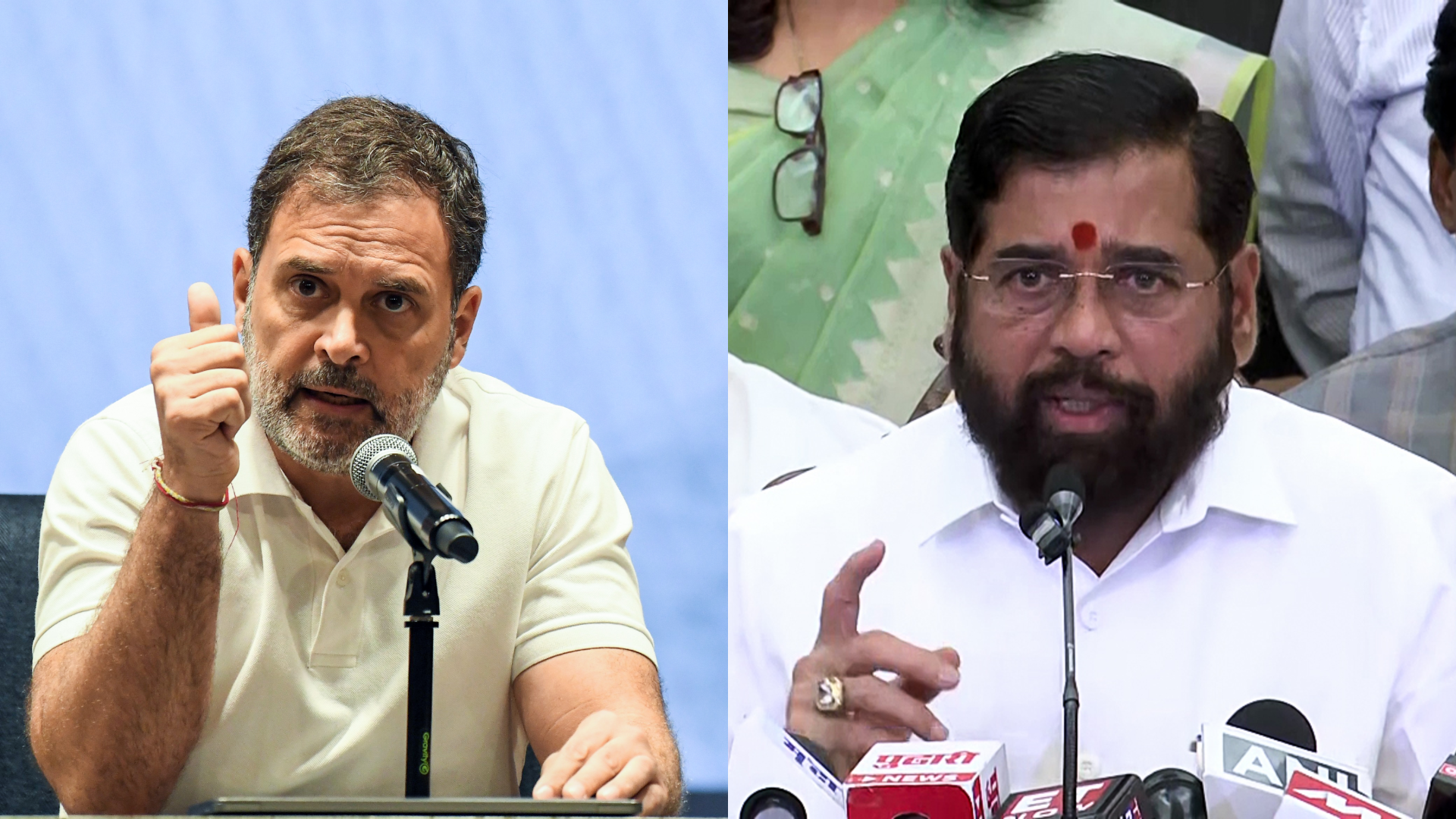 രാഹുല്‍ ഗാന്ധിയെ വിമർശിച്ച് ഏക്നാഥ് ഷിന്‍ഡെ