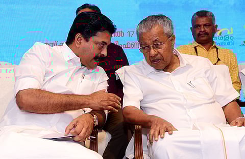roshy augustine, Pinarayi Vijayan