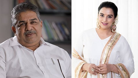 സജി ചെറിയാൻ, ശ്വേതാ മേനോൻ