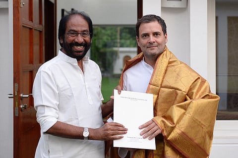 തിരുച്ചി ശിവ, രാഹുൽ ഗാന്ധി (ഫയൽ ചിത്രം)