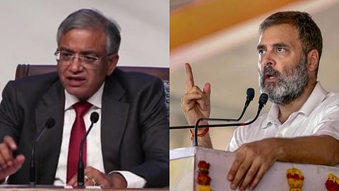 ഗ്യാനേഷ് കുമാറിനെതിരെ ആഞ്ഞടിച്ച് രാഹുൽ ഗാന്ധി