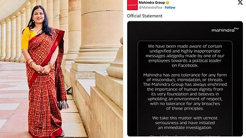 ബിജെഡി എംപിയുടെ പരാതിയിൽ പ്രതികരിച്ച് മഹീന്ദ്ര ഗ്രൂപ്പ്