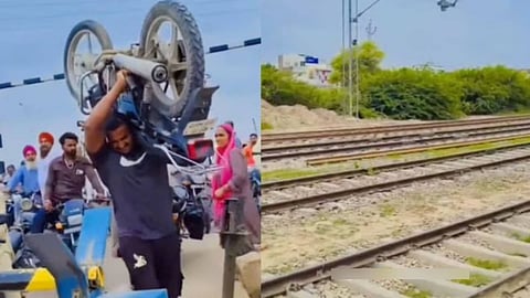 വൈറൽ വീഡിയോയിൽ നിന്നുള്ള ദൃശ്യങ്ങൾ