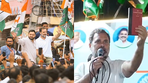 വോട്ട് ചോരിയിൽ പ്രതിഷേധം തുടരുന്നു; രാഹുൽ ഗാന്ധിയുടെ വോട്ടർ അധികാർ യാത്ര മൂന്നാം ദിനത്തിൽ 