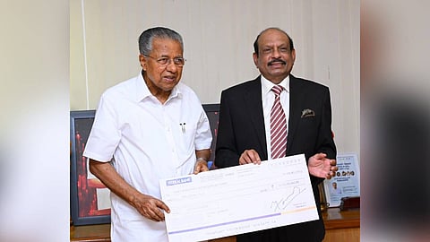 മുഖ്യമന്ത്രിയുടെ ദുരിതാശ്വാസനിധിയിലേക്ക് സഹായം നല്‍കി എം.എ. യൂസഫലി