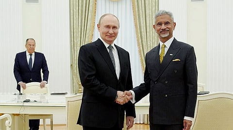 വ്ളാഡിമർ പുടിന്‍, എസ്. ജയ്‌ശങ്കർ