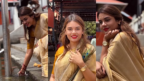 ഗുരുവായൂര്‍ ക്ഷേത്രക്കുളത്തില്‍ 
കാല്‍ കഴുകി റീല്‍സ് ചിത്രീകരിച്ചു; മുൻ ബി​ഗ് ബോസ് താരം ജാസ്മിൻ ജാഫറിനെതിരെ 
പരാതി നൽകി ദേവസ്വം