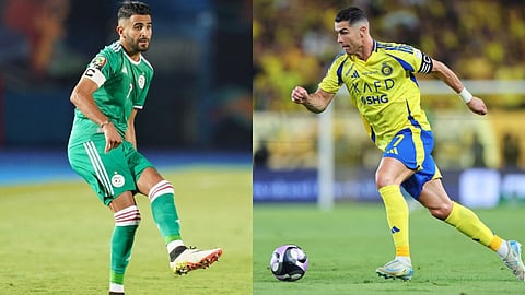 Al Nassr FC vs Al Ahli Saudi, Cristiano Ronaldo And Riyad Mahrez