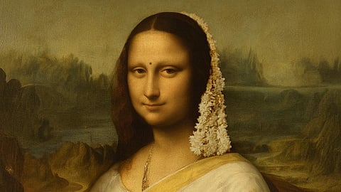 കേരള ടൂറിസം പങ്കുവെച്ച എഐ ചിത്രം