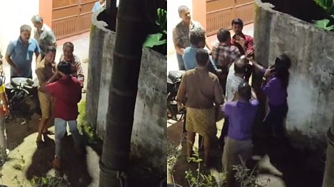 ആക്രമണത്തിൻ്റെ ദൃശ്യങ്ങൾ