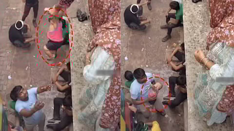 വൈറൽ വീഡിയോയിൽ നിന്നുള്ള ദൃശ്യങ്ങൾ