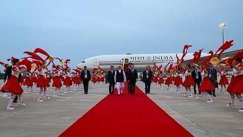 പ്രധാനമന്ത്രി മോദി ചൈനയിൽ 