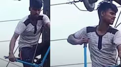 വൈറൽ വീഡിയോയിൽ നിന്നുള്ള ദൃശ്യങ്ങൾ