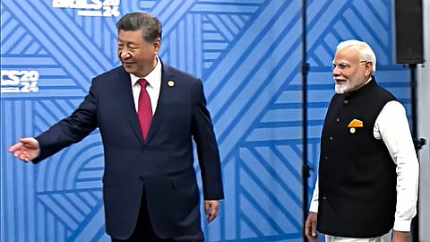 ഷി ജിന്‍പിങ്-നരേന്ദ്ര മോദി നയതന്ത്ര കൂടിക്കാഴ്ച (2024)