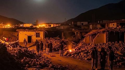 അഫ്ഗാനിസ്ഥാനിലെ ഭൂചലനത്തിൽ 250 മരണം; റിക്ടർ സ്കെയിലിൽ 6.0 തീവ്രത രേഖപ്പെടുത്തി