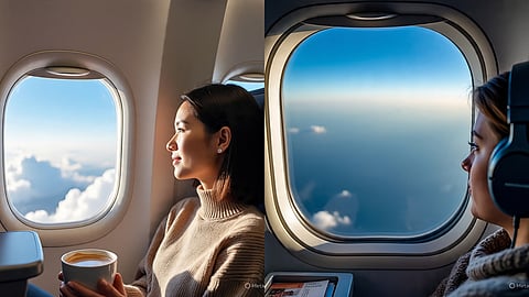 window seat journey in flights 