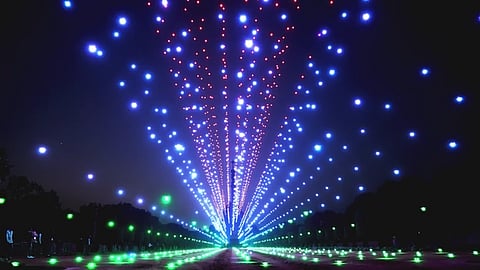 തലസ്ഥാനത്ത് ഇന്ന് മുതല്‍ ഡ്രോണ്‍ ലൈറ്റ് ഷോ