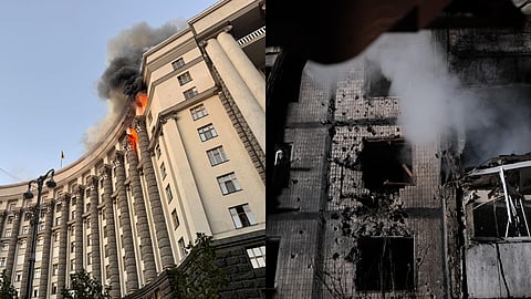 യുക്രെയ്നില്‍ റഷ്യന്‍ മിസൈല്‍ ആക്രമണം