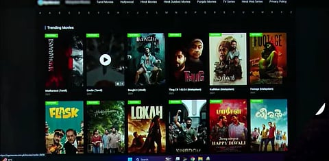 പുത്തൻ സിനിമകളുടെ വ്യാജ പതിപ്പുകളുമായി പാക് വെബ്സൈറ്റ് ഇന്ത്യയിൽ സജീവം; ലോകയും ഹൃദയപൂർവവും അടക്കം സൈറ്റിൽ