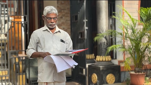 അടൂർ പൊലീസിനെതിരെ റിട്ട. ബാങ്ക് ഉദ്യോഗസ്ഥൻ ബാബു