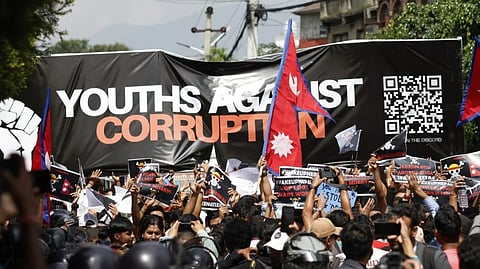 Nepali Youth Protests Against Corruption