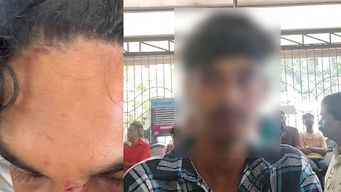 ആക്രമണത്തിൽ പരിക്കേറ്റ വിദ്യാർഥി