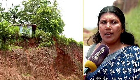 കൊയിലാണ്ടിയില്‍ ദേശീയപാതാ നിര്‍മാണത്തിന് മണ്ണെടുത്ത സ്ഥലത്തെ സോയില്‍ നെയിലിംഗ് തകര്‍ന്നു; പ്രദേശ വാസികള്‍ ആശങ്കയില്‍