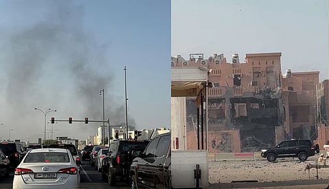 ഖത്തറിൽ നടന്ന ആക്രമണം