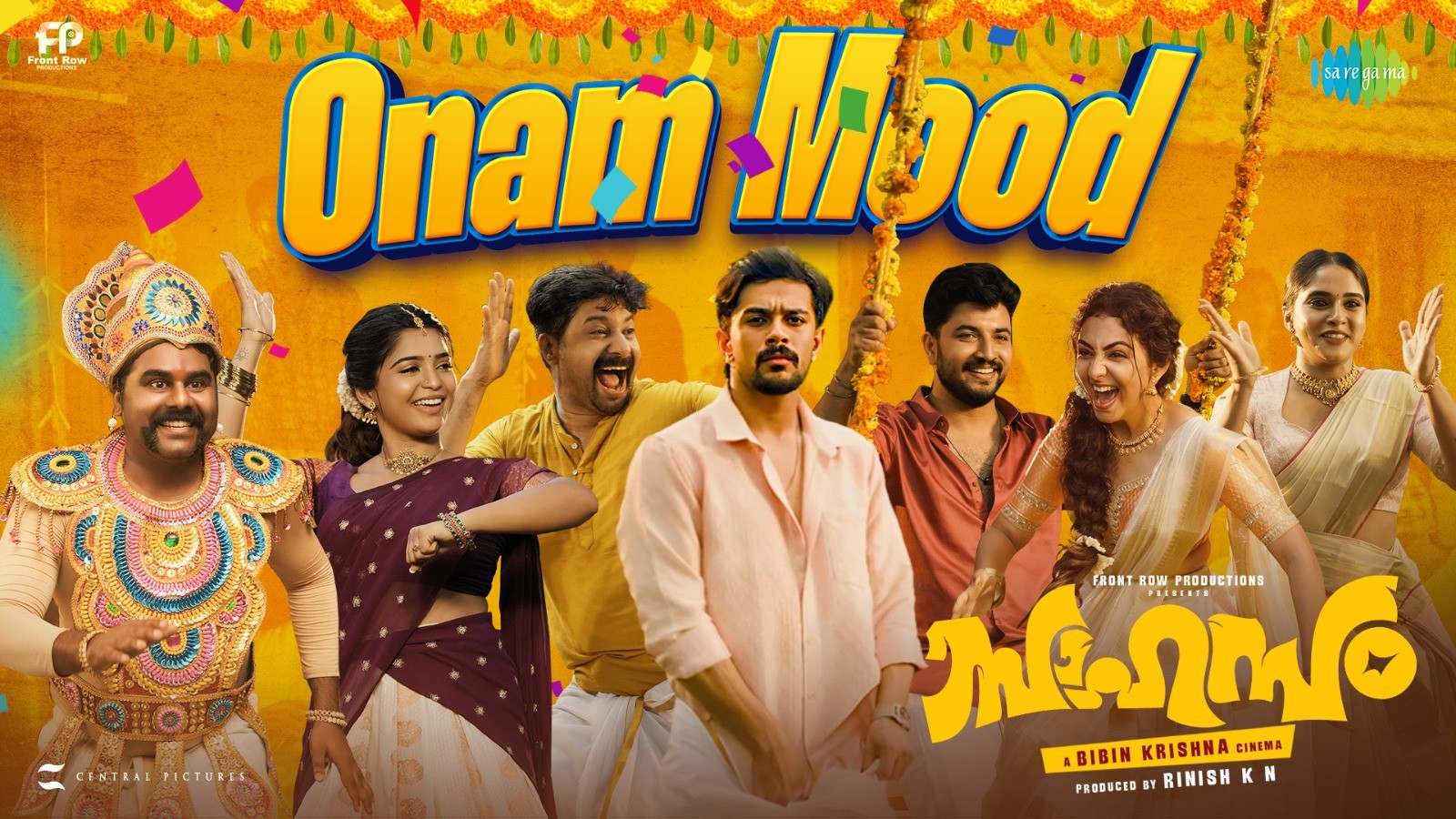 onam mood song poster