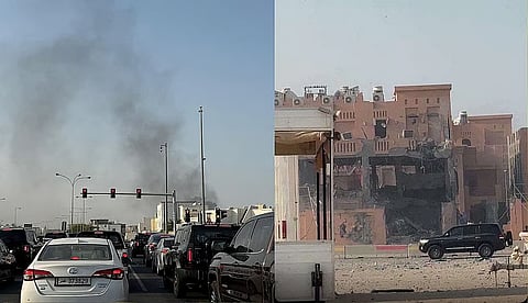 ഖത്തറിൽ നടന്ന ആക്രമണം