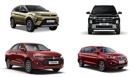 ഈ കാറുകൾ വാങ്ങാൻ ഇരച്ചെത്തി ജനം; ഓഗസ്റ്റിൽ ഏറ്റവും കൂടുതൽ വിറ്റഴിക്കപ്പെട്ട കാറുകൾ...